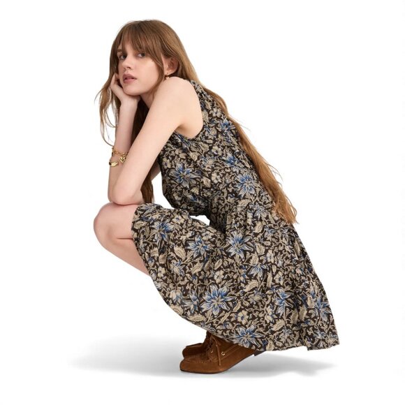 Madewell Gathered Button-Front Mini Dress in Floral Size XL - Picture 3 of 12